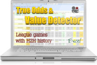 True Odds Calculator & Value Bets Detector