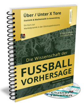 Kursbuch & Tabellen: Basiswissen Sportwetten - Mehr als/ Weniger als X Tore